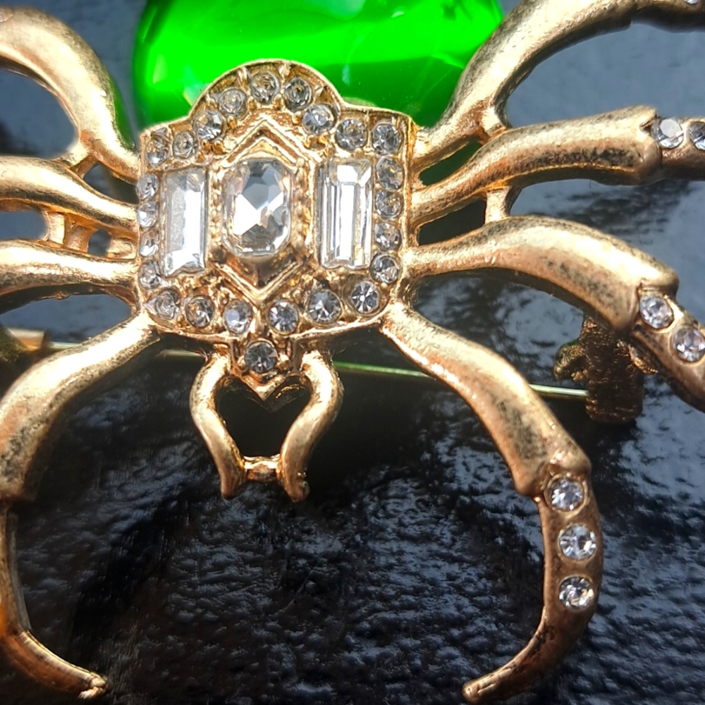 Tarantula Spider Brooch View 2